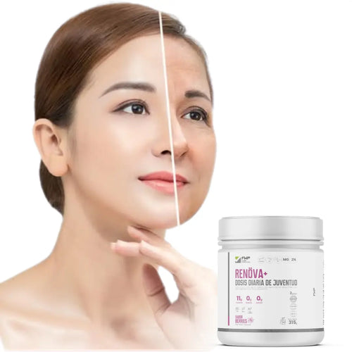 RENÖVA+ || Colágeno con Resveratrol | Luce una piel radiante y joven en 21 días